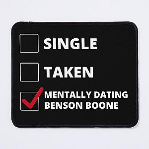 Mentally Dating Benson Boone Mouse Pad