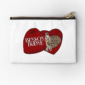 Empty Heart Shaped Box -Benson Boone (Red Version) Zipper Pouch