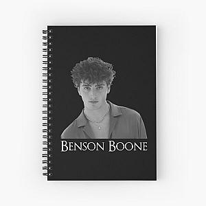 Benson Boone a Benson Boone a Benson Boone Spiral Notebook