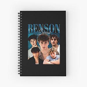 Benson Boone a Benson Boone a Benson Boone Spiral Notebook