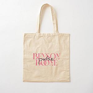 benson boone BB Logo Cotton Tote Bag