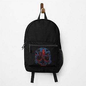 a bloody skull inspired by berserk Backpack