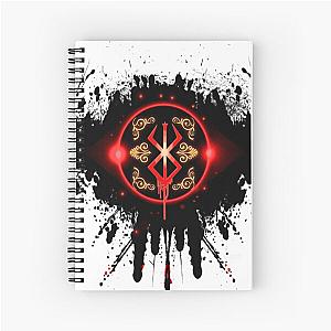 Sign of the Berserker Spiral Notebook