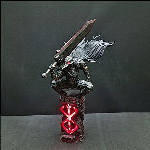 13cm Berserk Guts Night Light Crow Head Swordsman Figure Toy