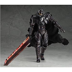 16cm Guts Berserk Beruseruku Figma 410 Black Swordman Action Figure Toys