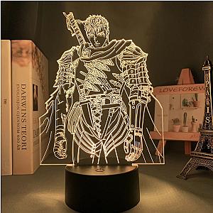 18cm Berserk Guts 3D LED Action Figure Night Lights