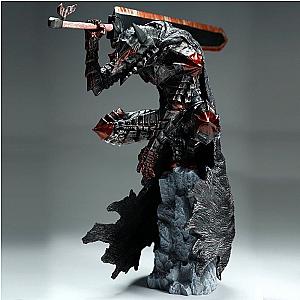 25cm Berserk Guts Black Battle Armor War Damage Guts Action Figure Toys