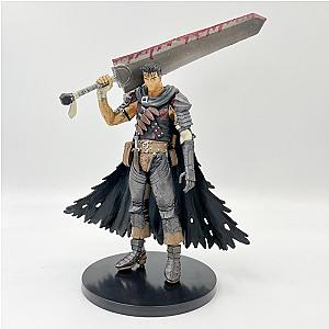 21cm Berserk Guts Anime Black Swordsman Action Figure Toy