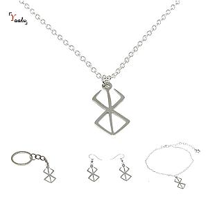 Berserker Rune Symbol Nordic Logo Necklace