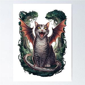 Fantasy Berserk Cat Poster