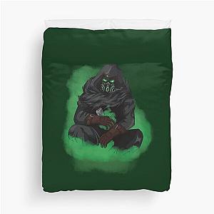 DancingBerserk in Green-Smoke (1st RealChar) Duvet Cover