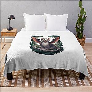 Fantasy Berserk Cat Throw Blanket