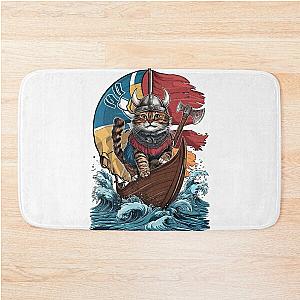 Viking Berserk Cat Bath Mat