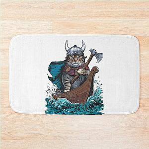 Viking Berserk Cat Bath Mat