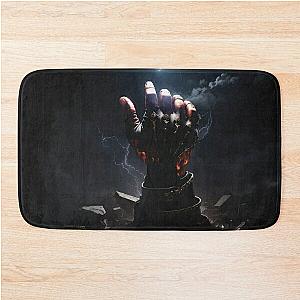 Berserk god hand colour illustration  Bath Mat