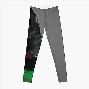 DancingBerserk in Green-Smoke (1st RealChar) Leggings