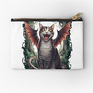 Fantasy Berserk Cat Zipper Pouch