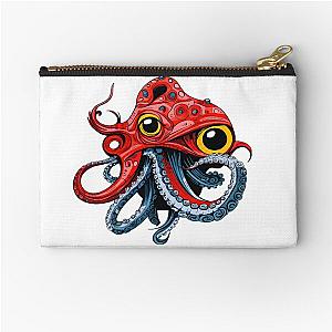 Wrong octopus berserk t-shirt design Zipper Pouch