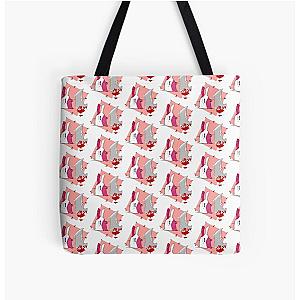 Patchwork Bunny Berserk All Over Print Tote Bag