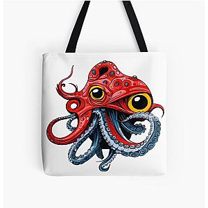 Wrong octopus berserk t-shirt design All Over Print Tote Bag