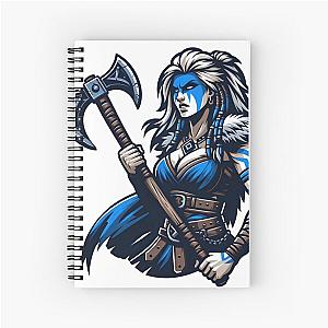 Berserk woman Spiral Notebook