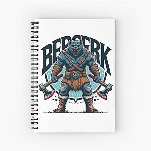 Berserk Grizzly Spiral Notebook