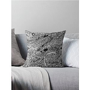 Manga Panel: Berserk Throw Pillow