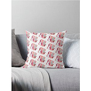 Patchwork Bunny Berserk Throw Pillow