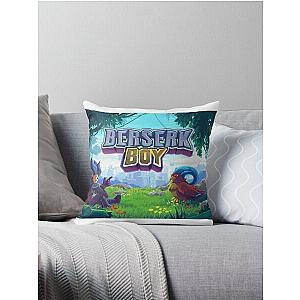 Berserk Boy Landscape Throw Pillow