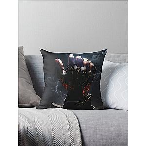 Berserk god hand colour illustration  Throw Pillow