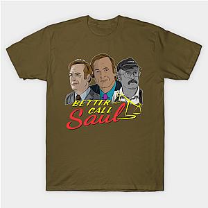 Better Call Saul T-Shirts - The Many Faces of Saul Goodman Classic T-shirt TP0709