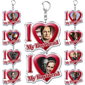 Better Call Saul Keychain - Popular TV Better Call Saul Keychains I Love My Boyfriend Key Chain