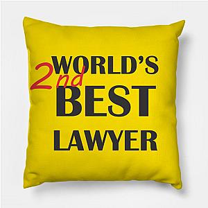 Better Call Saul Pillows - World'S 2Nd Best Lawyer Pillow TP0709