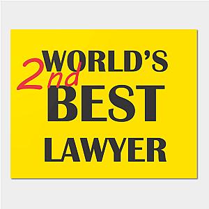 Better Call Saul Posters - World'S 2Nd Best Lawyer Poster TP0709
