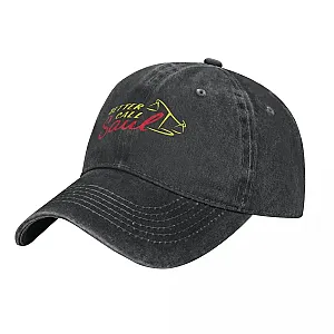 Better Call Saul Hat - Better Call Saul Logo Retro Adjustable Cowboy Deniin Hat