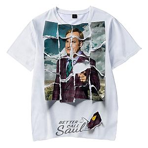 Better Call Saul 3D Printed Vintage T-shirt