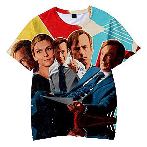 Tv Better Call Saul 3D Printed Fashion T-shirt