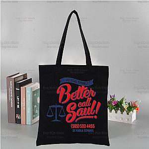 Better Call Saul Black Casual Tote Bag