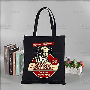 Fashion Better Call Saul Black Canvas Tote Bag