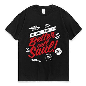 TV Series Better Call Saul Letter Print T-Shirts