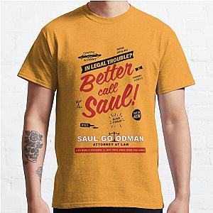 Better Call Saul T-Shirts - Better Call Saul | Saul Goodman | Breaking Bad  Classic T-Shirt RB0108