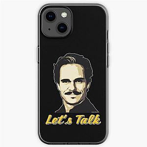 Better Call Saul Cases - Better Call Saul, "Let's Talk," Lalo Salamanca (yellow version) iPhone Soft Case RB0108