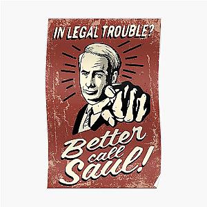 Better Call Saul Posters - better call saul - VINTAGE Poster RB0108