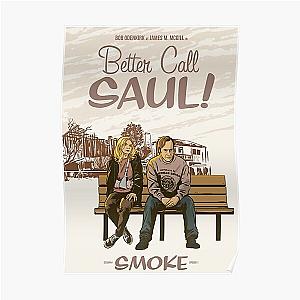 Better Call Saul Posters - better call saul season 4 SMOKE episode 1 Poster RB0108