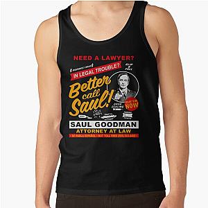 Better Call Saul Tank Tops - Need A Lawyer Then Call Saul Dks Tank Top RB0108