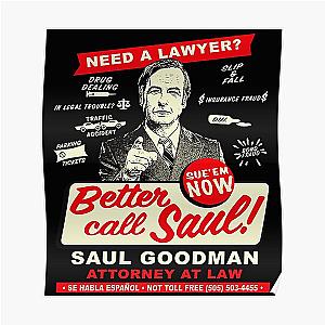 Better Call Saul Posters - Need An Attorney Better Call Saul Poster RB0108