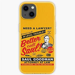 Better Call Saul Cases - Need A Lawyer Then Call Saul iPhone Soft Case RB0108