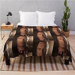 Better Call Saul Blanket - Saul Goodman Face Meme Better Call Saul Throw Blanket RB0108