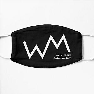 Better Call Saul Face Masks - Wexler McGill Partners at Law Logo from Better Call Saul series Flat Mask RB0108