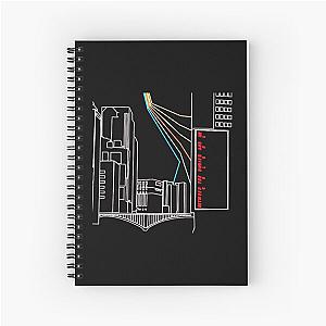 Between Popular American Country Music Singer  Spiral Notebook